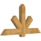Ekena Millwork Kennewick Rough Sawn Timber Gable Bracket, Western Red Cedar, 60"W x 32"H x 4"D x 6"F, 13/12 Pitch GBW060X32X0406KEN00RWR - alternate 5